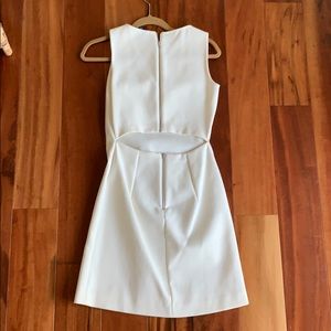 Theory dress with back cut out